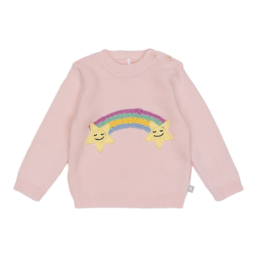 Rainbow Knit Sweater