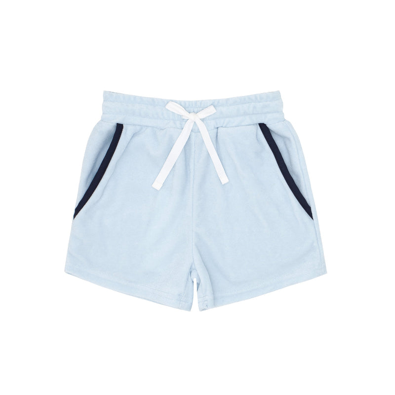 French Terry Light Blue Short