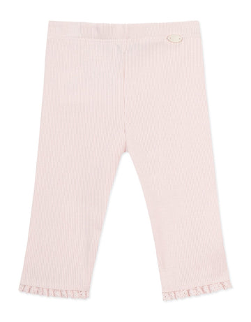 Rose Pale Ribbed Legging