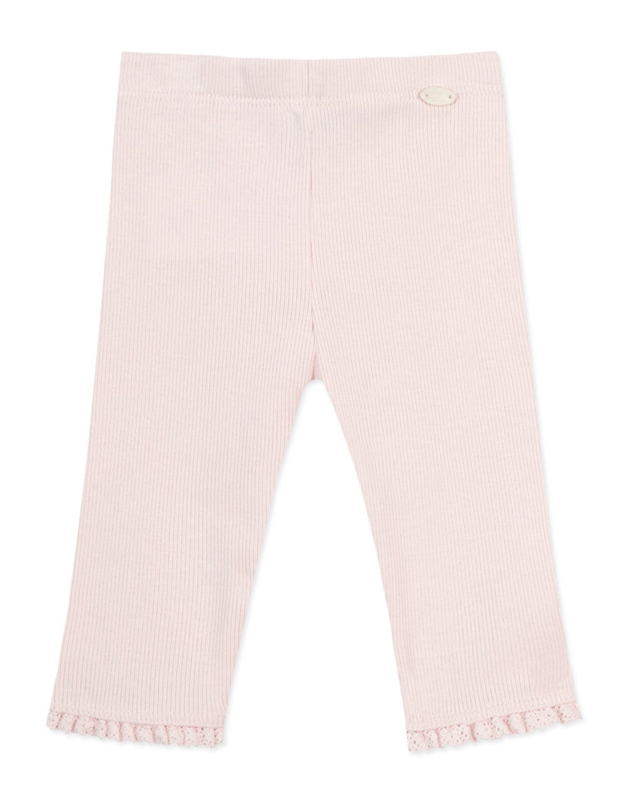 Rose Pale Ribbed Legging