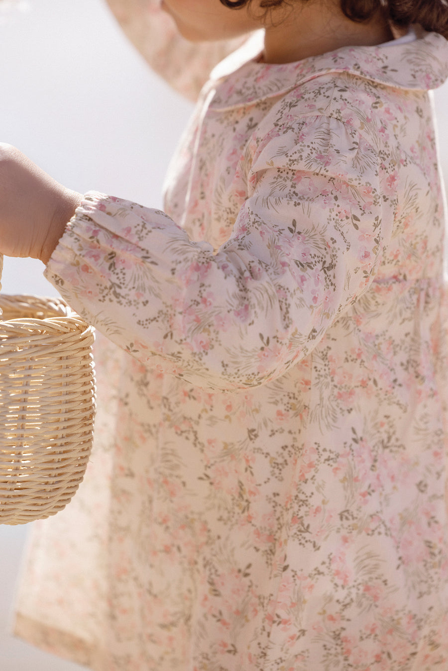 Pale Pink Floral Dress