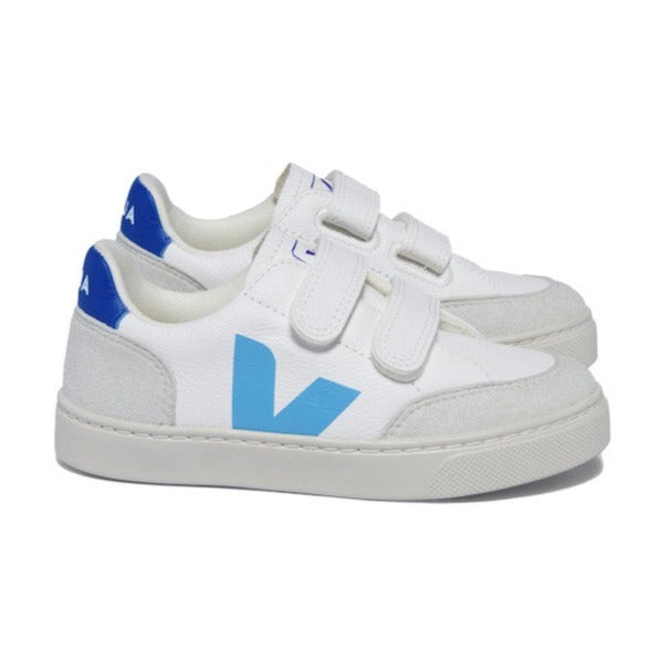 V-12 White Aqua Paros Velcro Sneaker