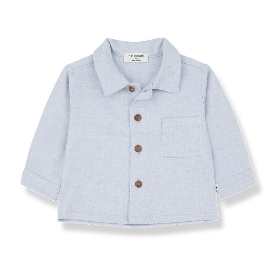 Victor Blue Button Down Shirt