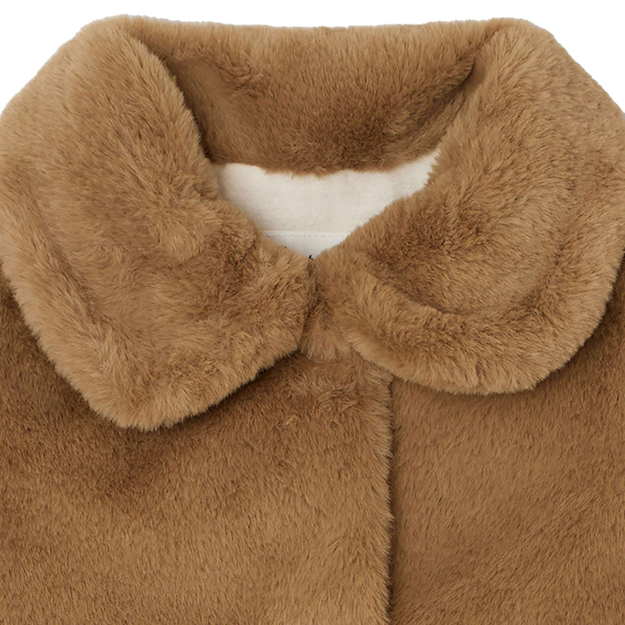 Doogie Noisette Faux Fur Coat