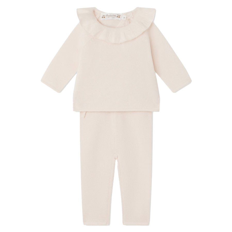 Anisa Cashmere Pink Two Piece Set