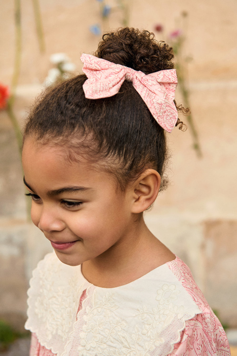 Gilla Pink Mountain Avens Hair Clip