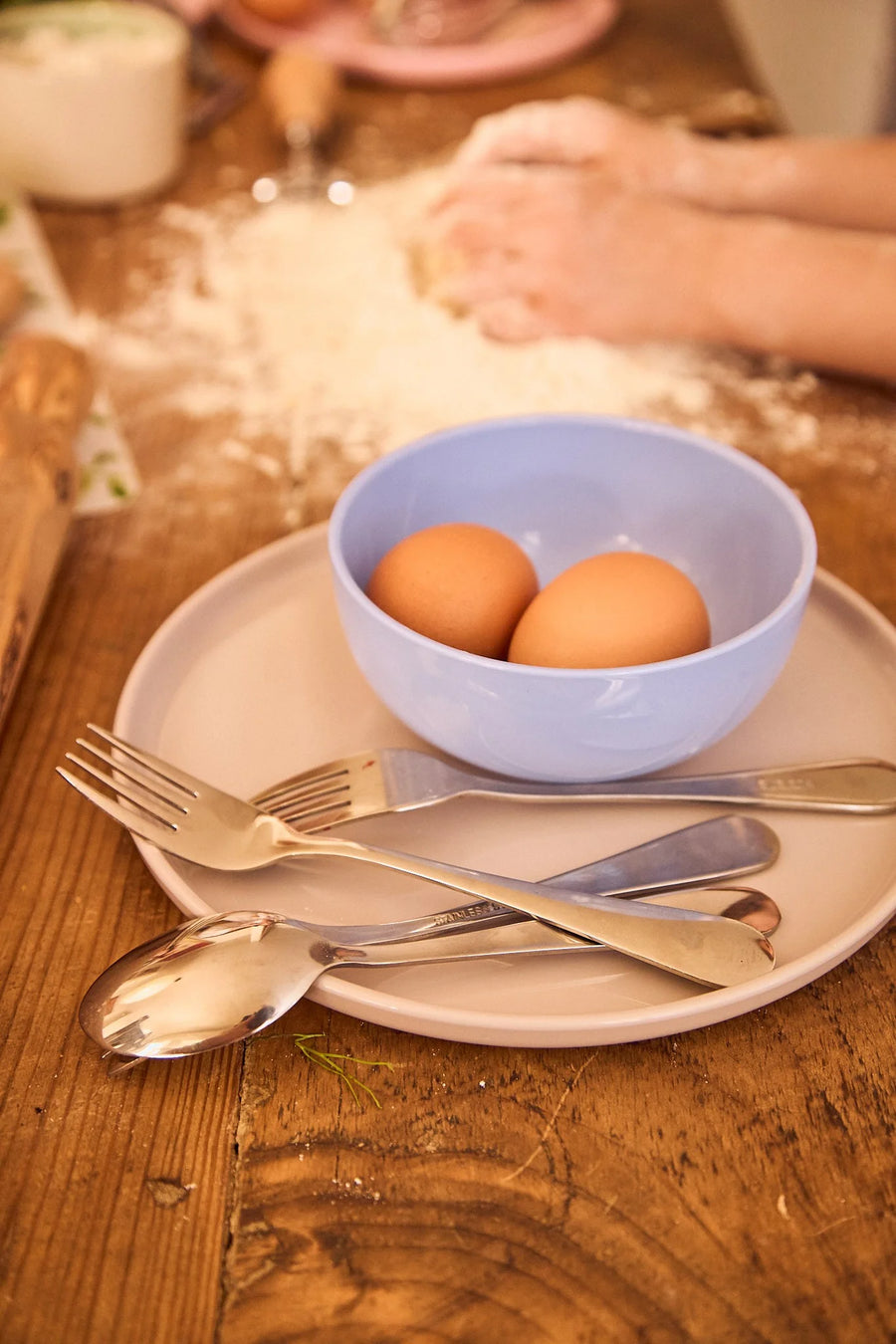 Stainless Steel 4 Piece Fork Set