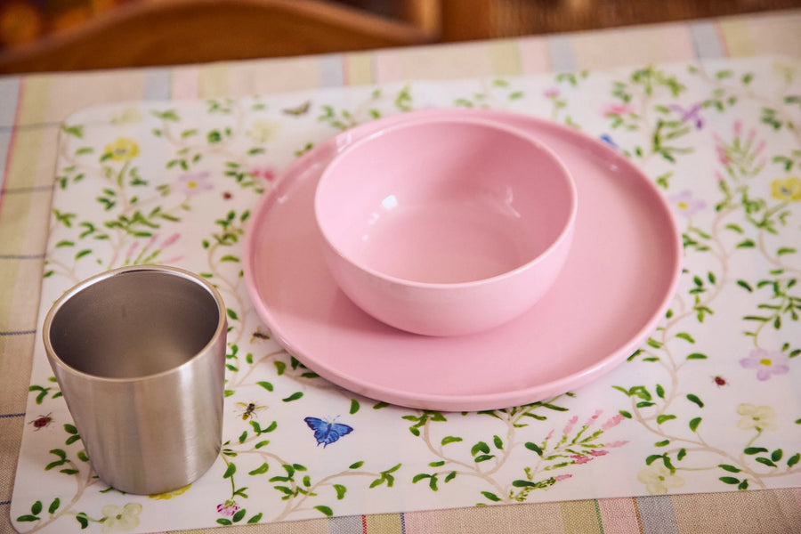 4 Bowl Pink Set