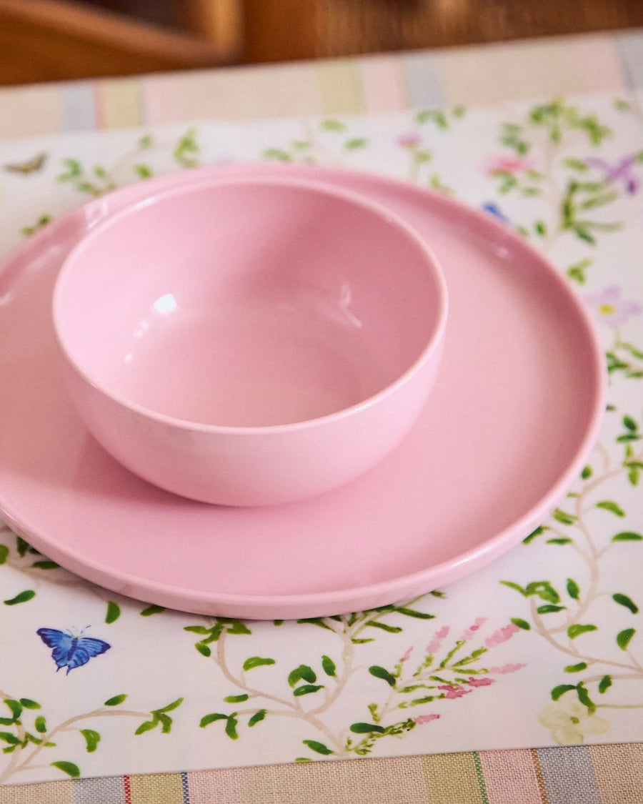 Pink Complete Dinnerware Set