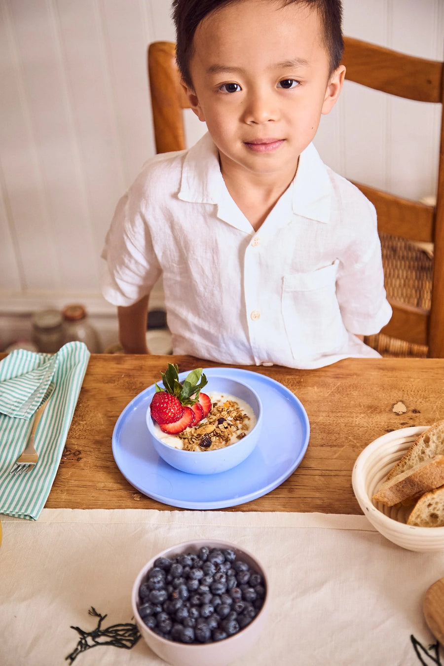 Blue Complete Dinnerware Set