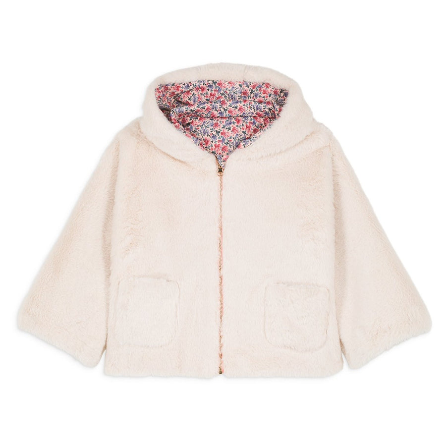 Felvet Reversible Blush Floral Jacket