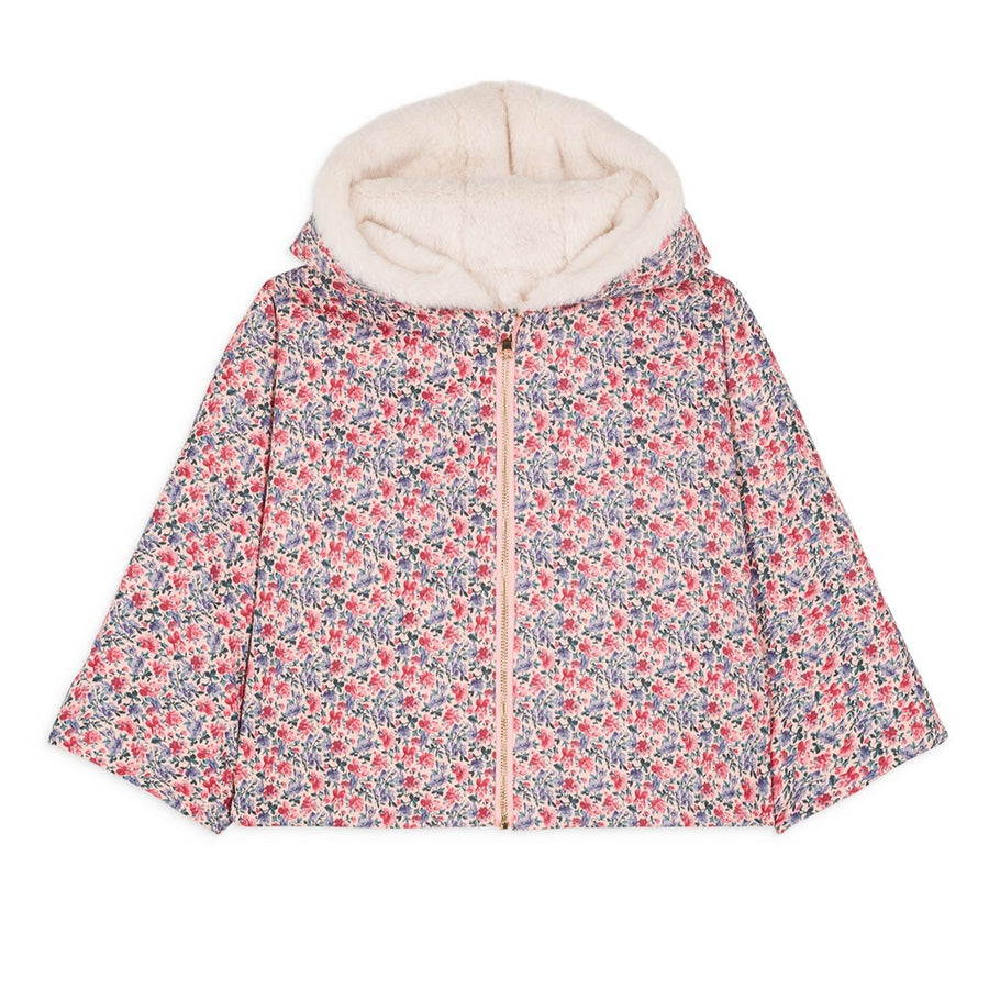 Felvet Reversible Blush Floral Jacket