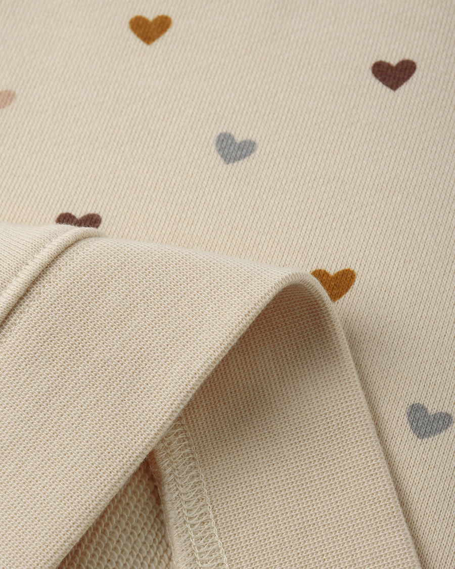 Boxy Heart Pullover Sweatshirt