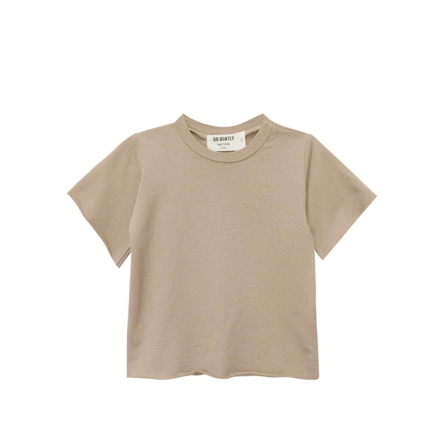 Oatmeal French Terry Tee
