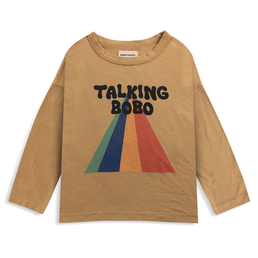 Talking Bobo Rainbow Long Sleeve T-Shirt
