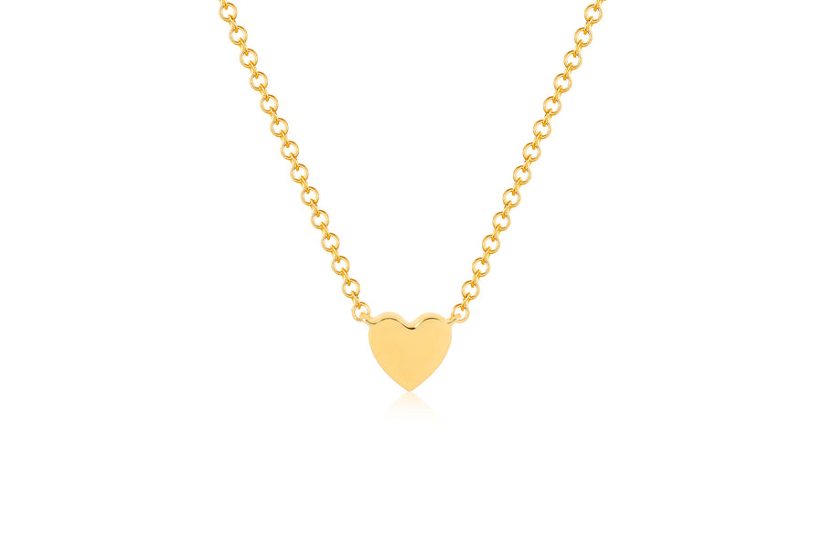 Baby Gold Heart Necklace
