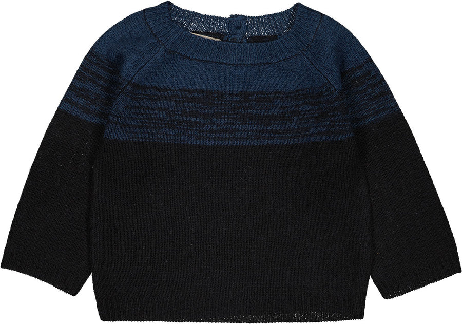 Robertino Navy Ombre Sweater