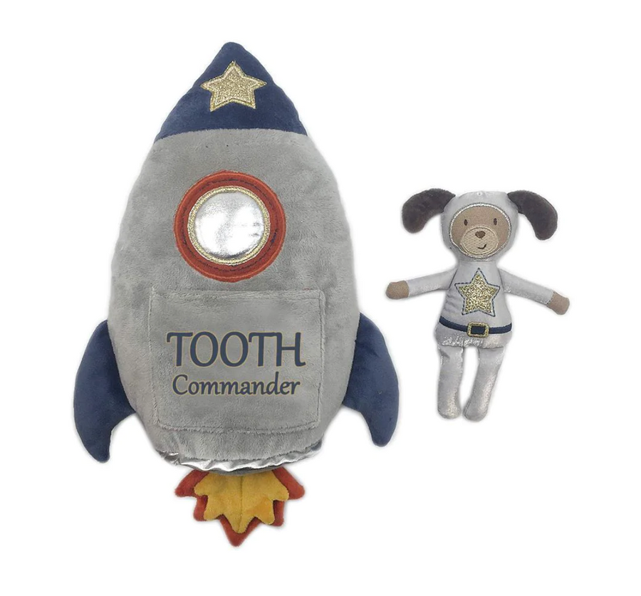 Spaceship Tooth Commander Pillow Set