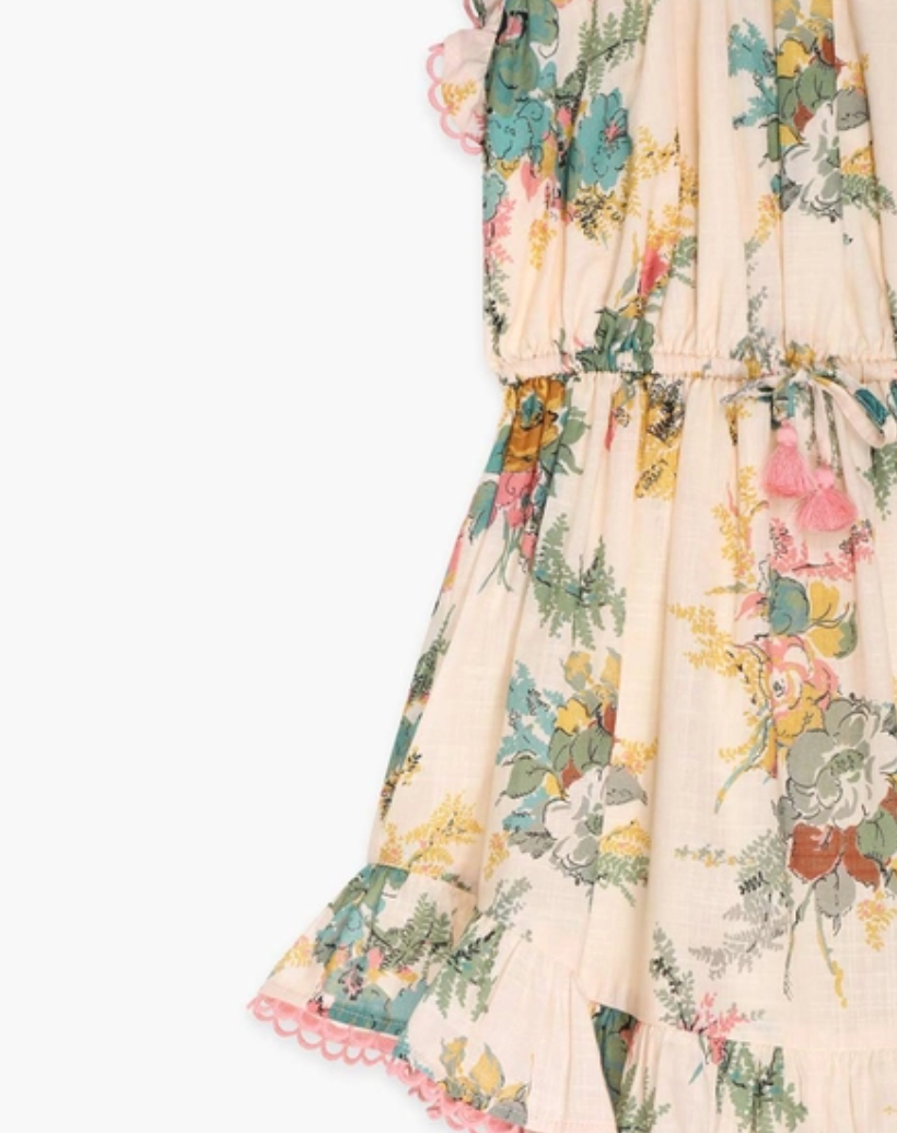 Clover Flip Floral Dress