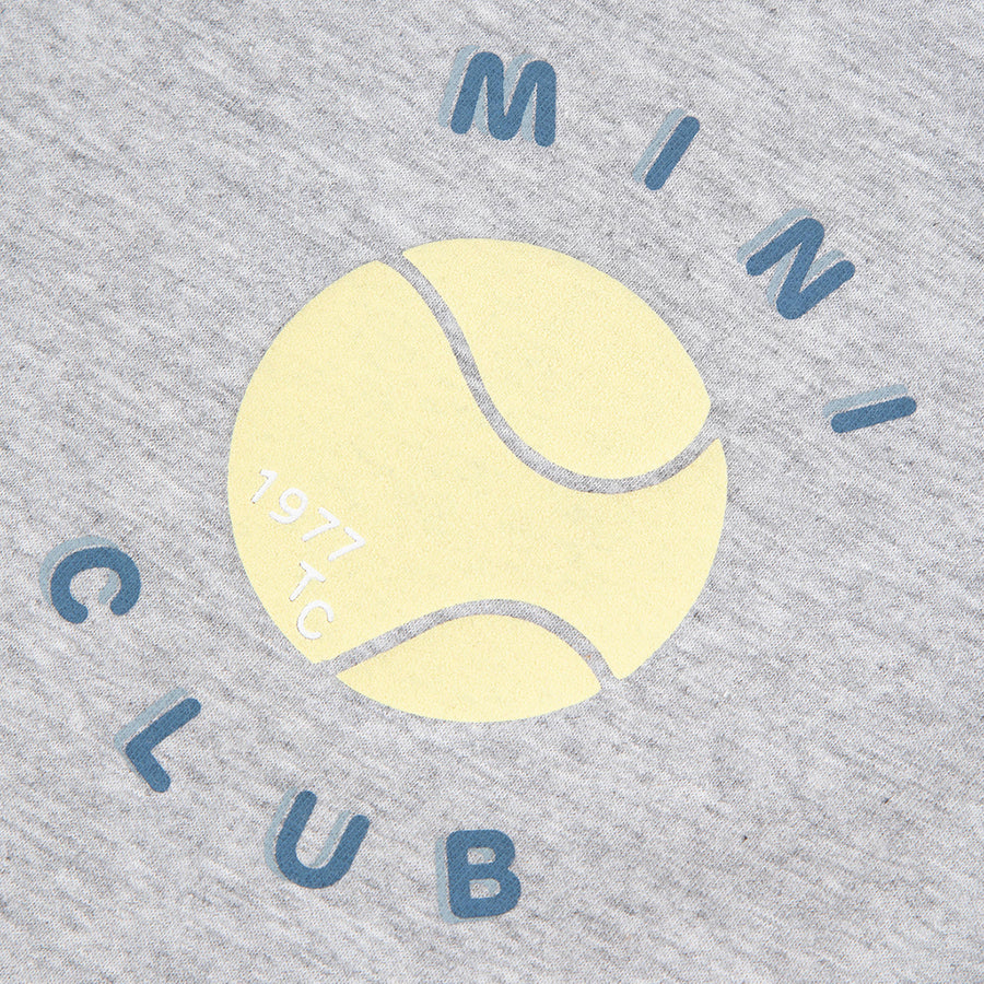 Grey Tennis T-Shirt