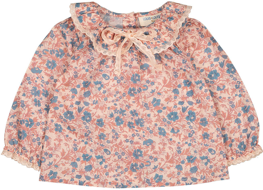 Alicia Pink Vintage Flower Tunic