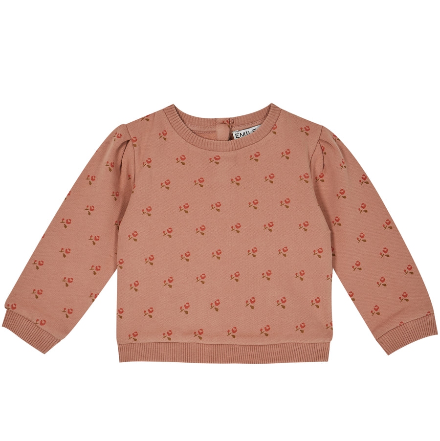Terracotta Azalea Baby Sweatshirt